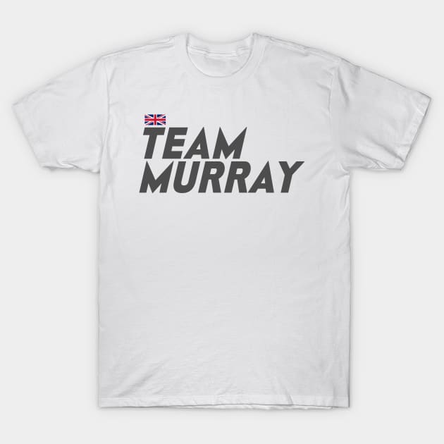 Team Murray - Andy Murray Supporter Merch T-Shirt by itsMePopoi